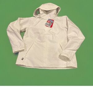 NWT Helly Hansen Size Large White Raincoat